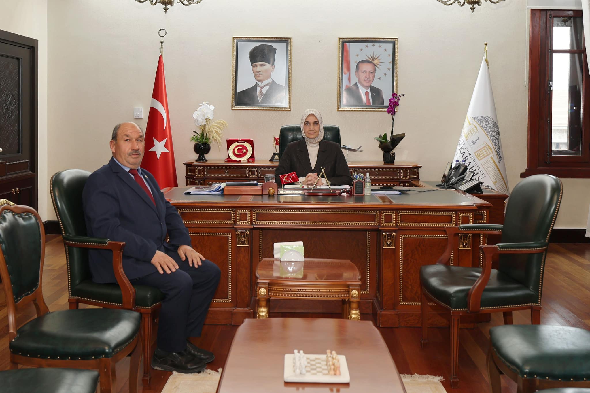 Ziyaret: Vali Yiğitbaşı, Seydiler Belediye Başkanı Tokdemir'i Ağırladı
