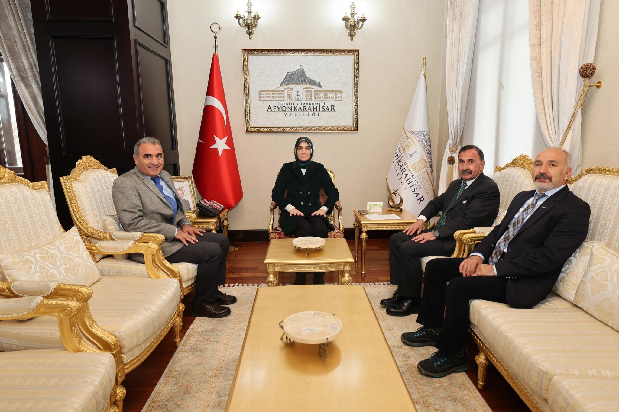 Afyonkarahisar Valiliği'nden Oryantiring Federasyonu'na Ziyaret