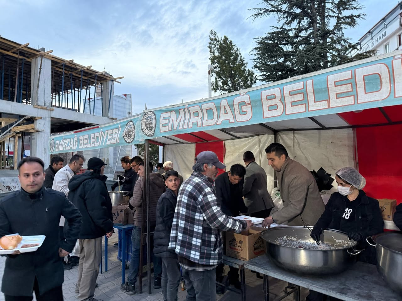 Emirdağ'da İftar Sofralarıyla Birlik Vurgusu