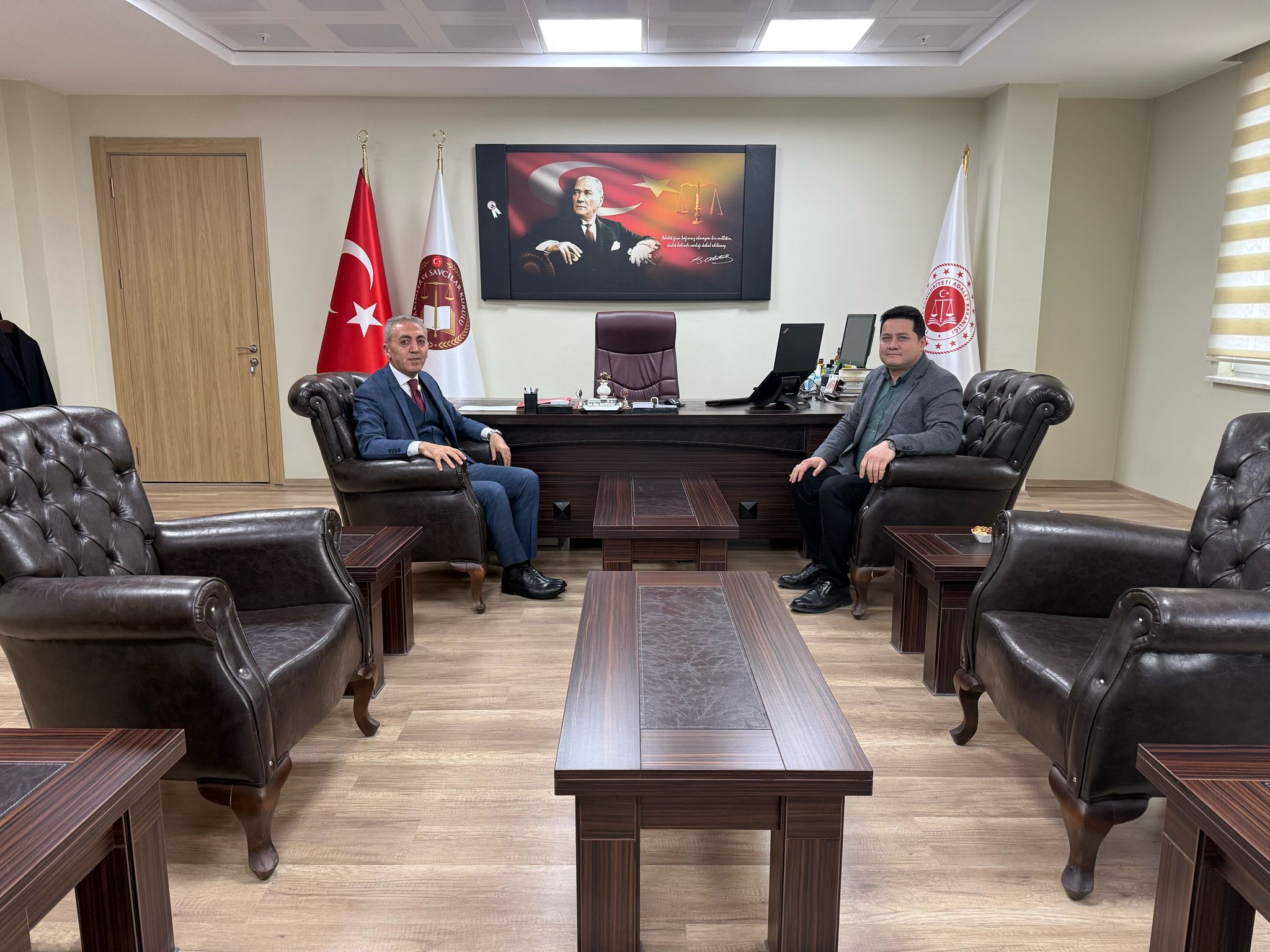 Bolvadin Belediye Başkanı Aynacı'dan Başsavcı Hatipoğlu'na Ziyaret