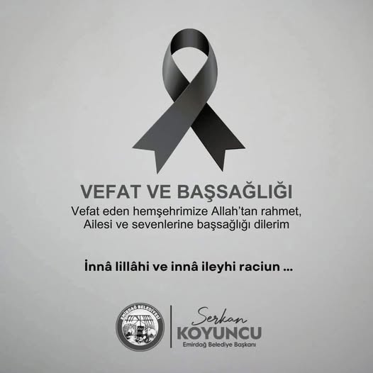 Emirdağ'dan Acı Haber: Süleyman Kurşun Vefat Etti