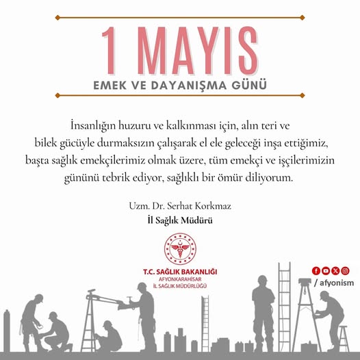 Afyonkarahisar'dan Emekçi Sağlık Çalışanlarına Özel Kutlama