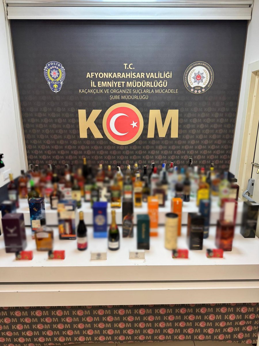 Afyonkarahisar'da Kaçakçılık Operasyonu: 72 Adet Yasa Dışı Ürün Ele Geçirildi