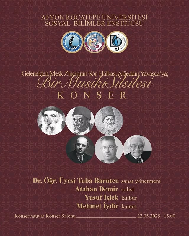 Afyon Kocatepe Üniversitesi'nde Musiki Silsilesi Konseriyle Geleneği Yaşatılıyor