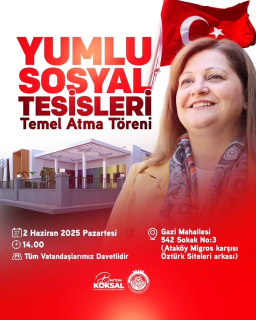 Afyonkarahisar Belediyesi'nden Yeni Sosyal Tesis Müjdesi: Temel Atma Töreni 2 Haziran'da