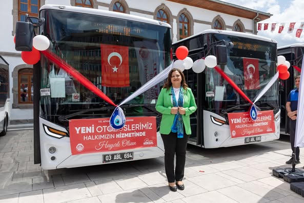 Afyonkarahisar Belediyesi Filosunu Güçlendirdi: 6 Yeni Otobüs Hizmete Girdi