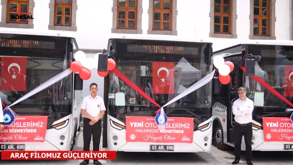 Afyonkarahisar Belediyesi Otobüs Filosunu Güçlendirdi: Daha Konforlu Ulaşım Hizmeti