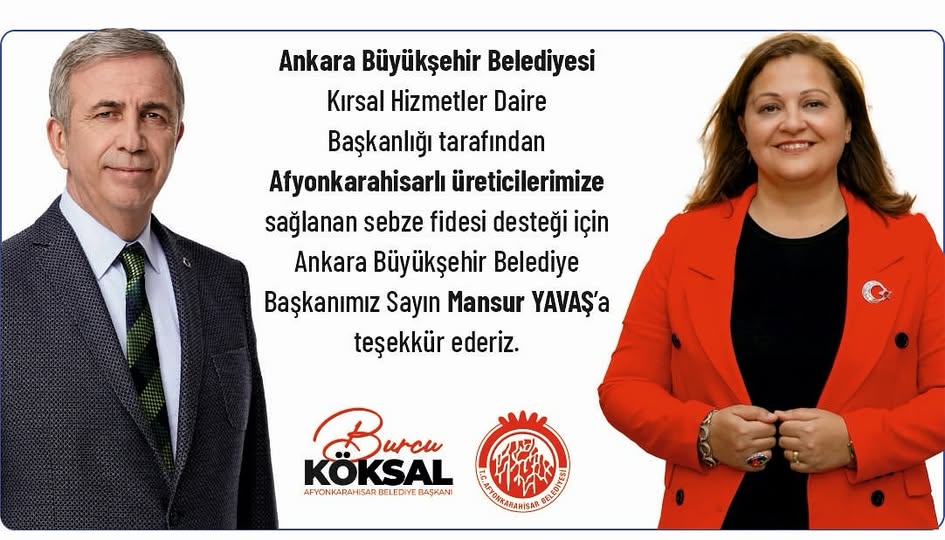 Afyonkarahisar Belediyesi Üreticilere Fide Desteği Sağladı