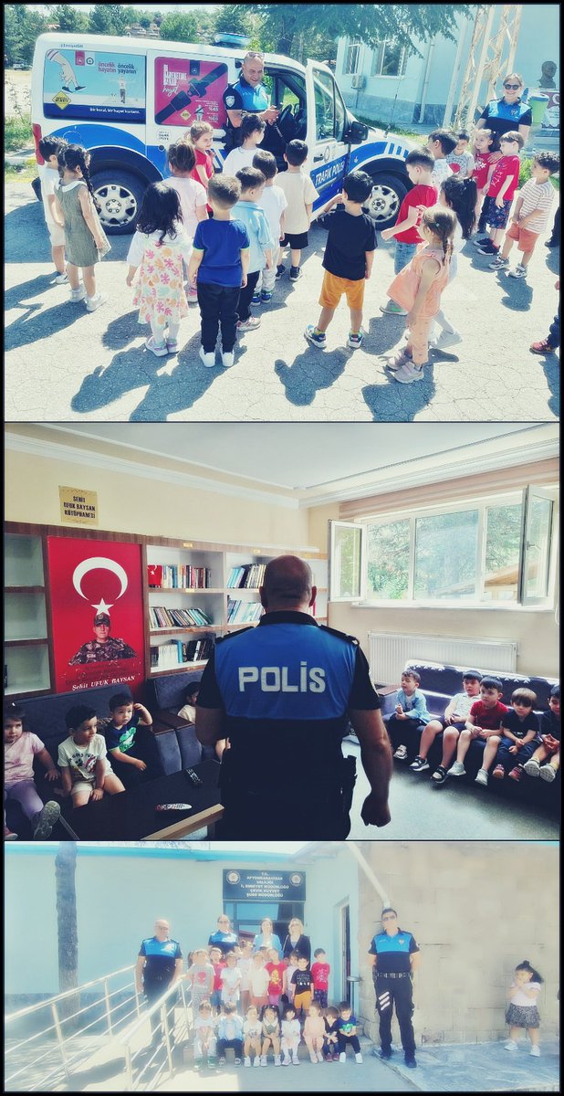 Afyonkarahisar Emniyet Müdürlüğü'nden Trafik Bilinci Faaliyetleri