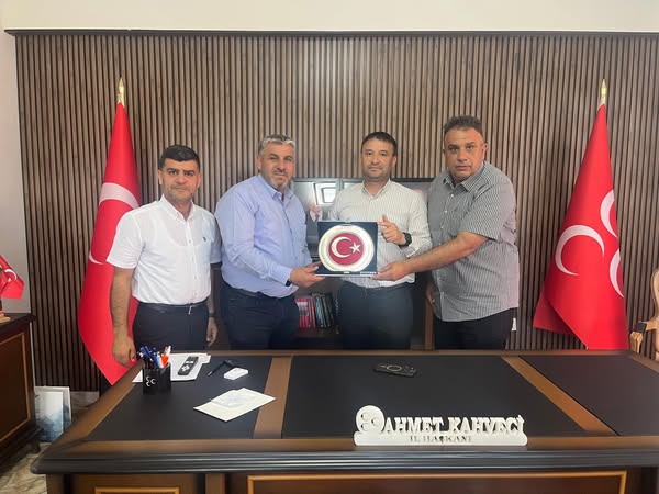 Afyonkarahisar MHP İl Başkanı Kahveci'ye Sendika Ziyaretleri