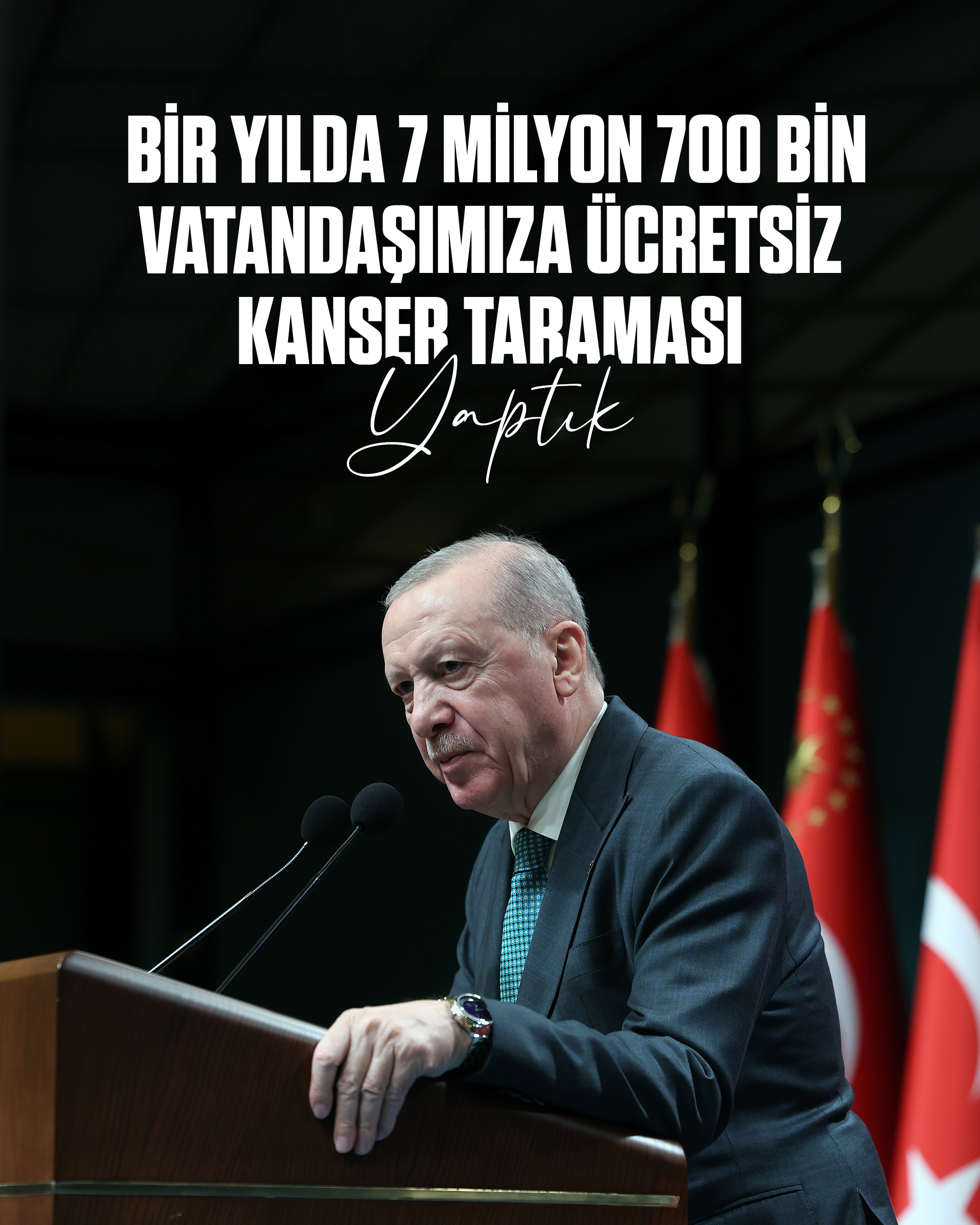 Ulusal Kanser Haftası'nda erken teşhis vurgusu