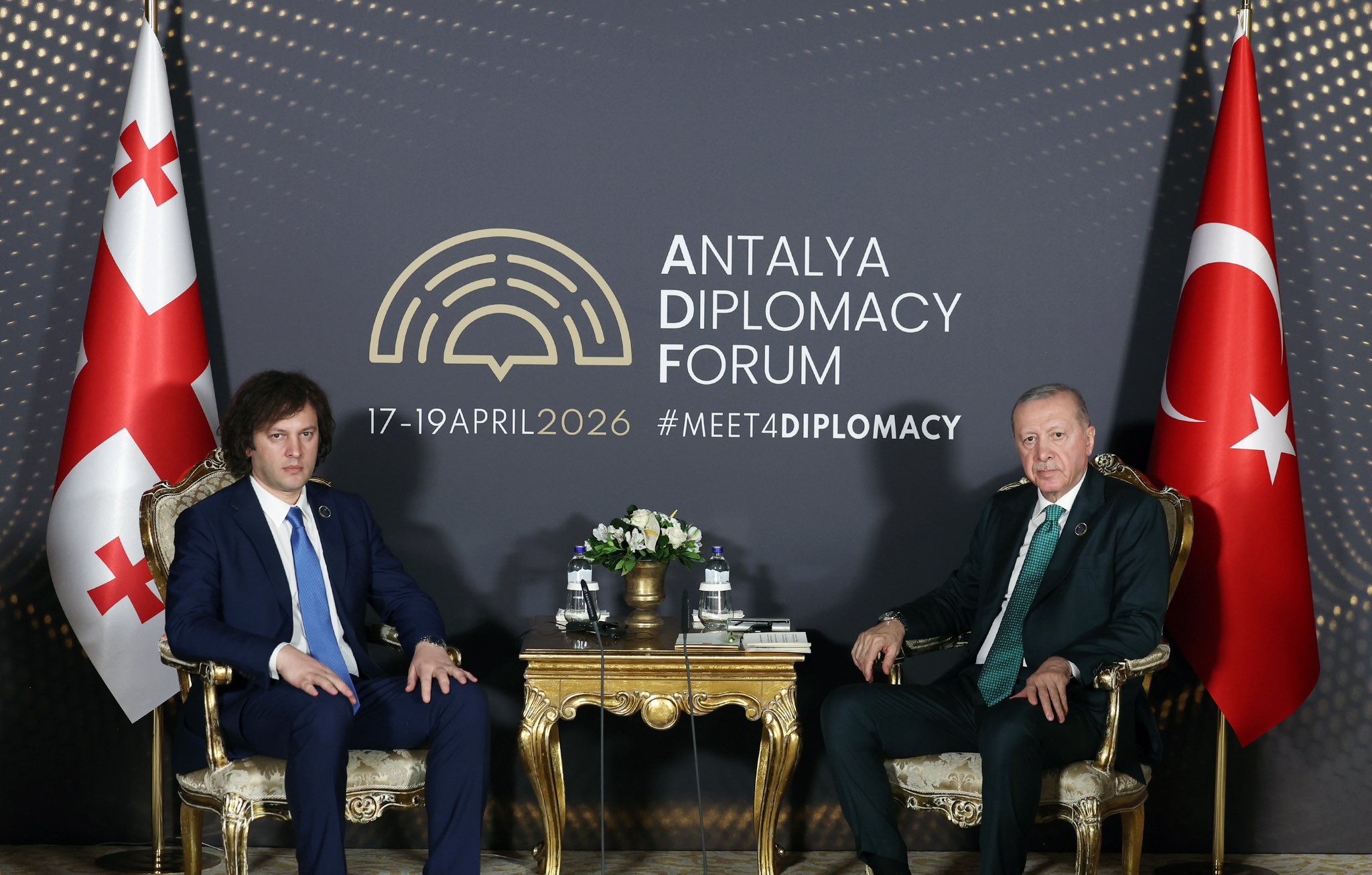 Cumhurbaşkanı Erdoğan, Gürcistan Başbakanı ile görüştü