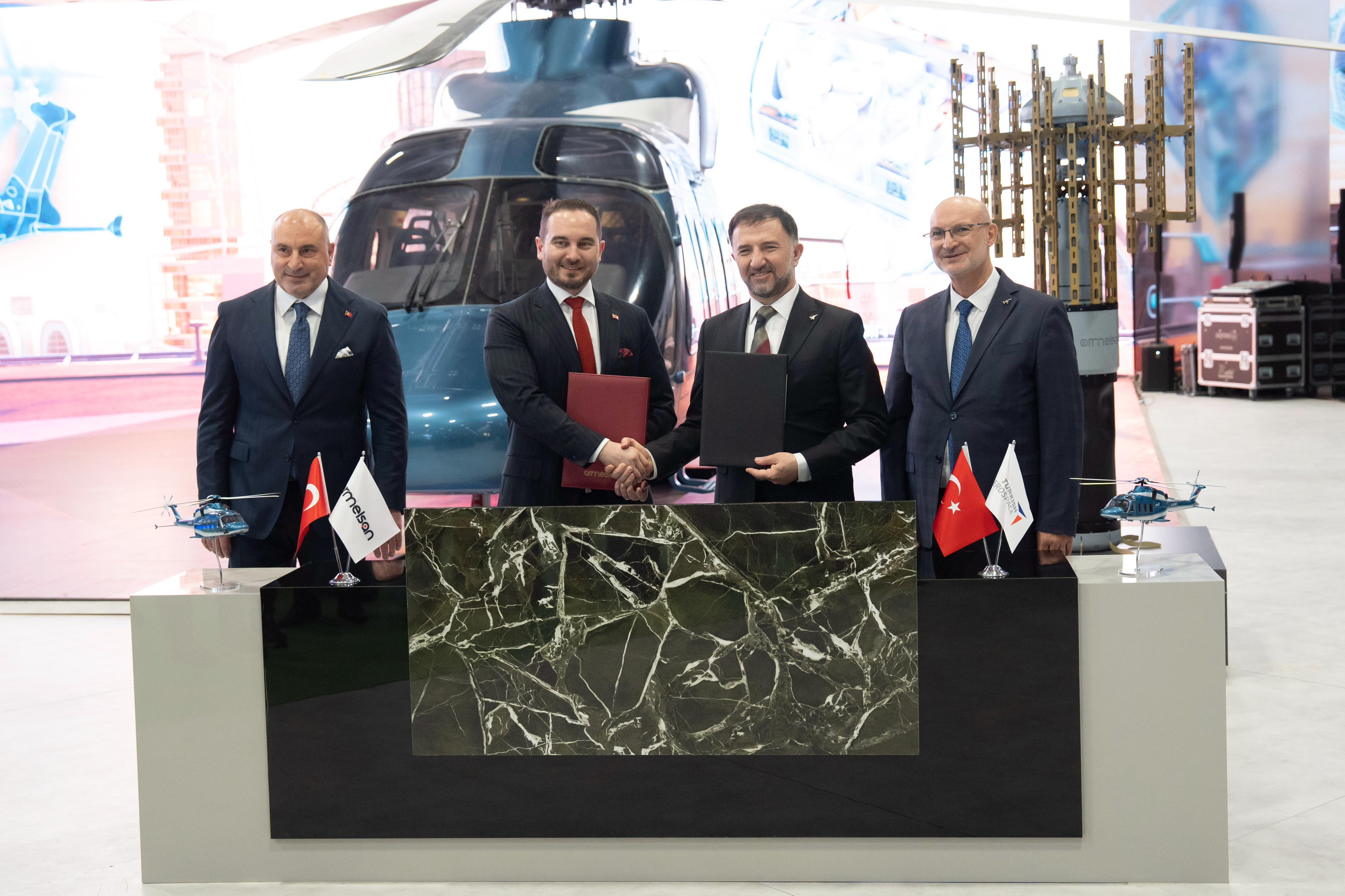 ORKUN-2053 Helikopter Daldırma Sonarı Entegrasyonu İmzalandı