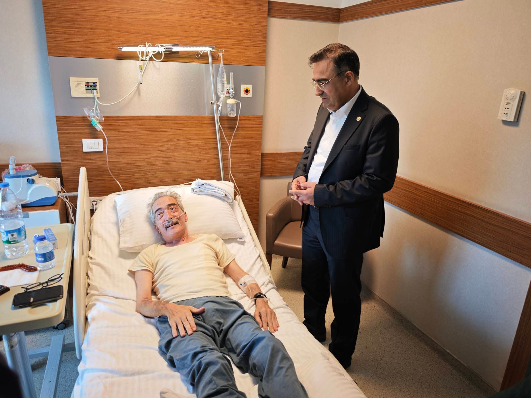 AK Parti Milletvekili Hasan Arslan ESOB Başkanını Ziyaret Etti