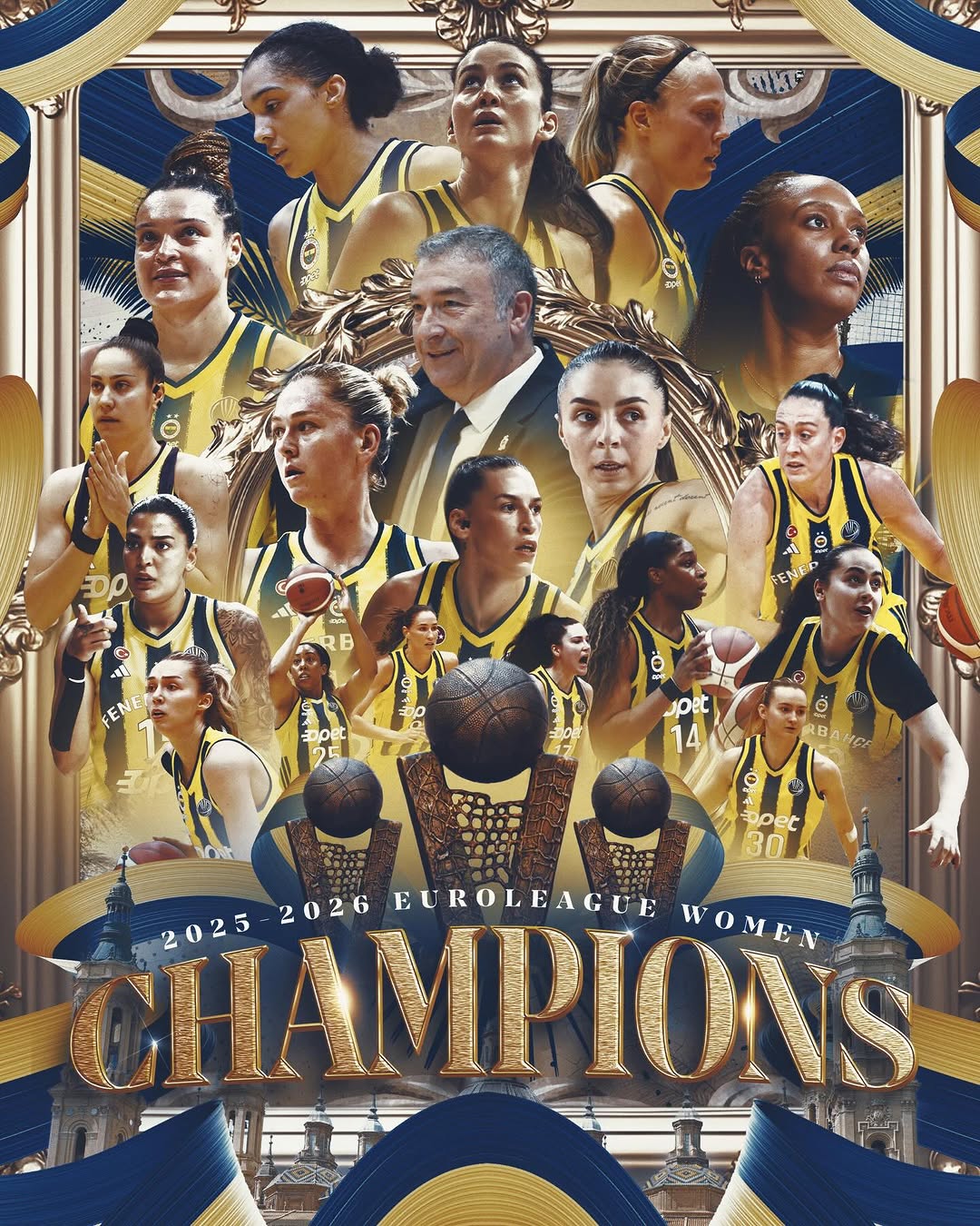 Fenerbahçe Opet Üçüncü Kez Avrupa Şampiyonu Oldu