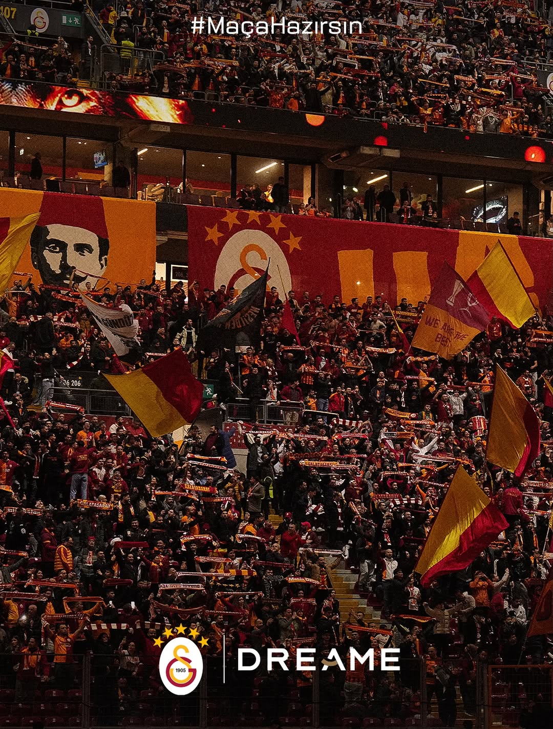 Galatasaray Spor Kulübü, Dreame ile Maça Hazır olduğunu Duyurdu