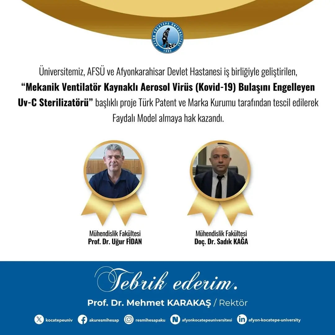 Afyon Kocatepe Üniversitesi'nin Sosyal Medya Paylaşımı
