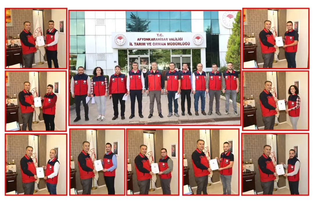KDAKP Proje Ekibine Başarı Belgesi Takdim Edildi