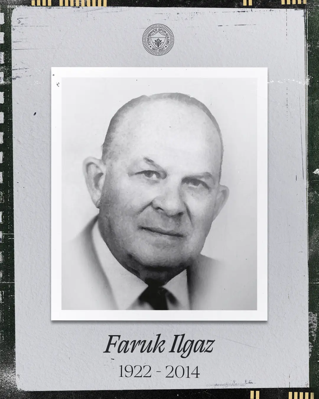 Faruk Ilgaz Kulübümüzde Başkanlık Yapan Efsane Başkanlarımızdan Biriydi