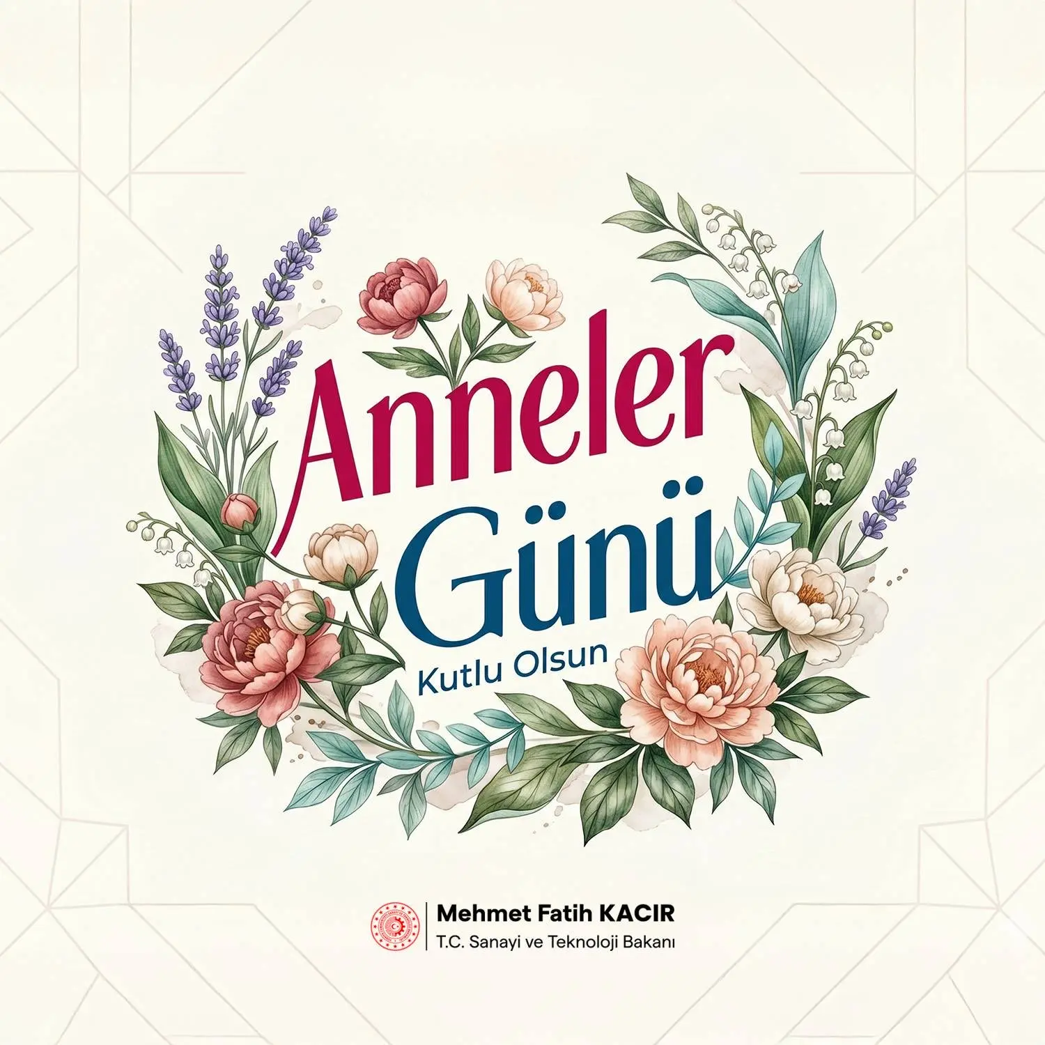 Anneler Günü'nde annelere özel kutlama mesajı