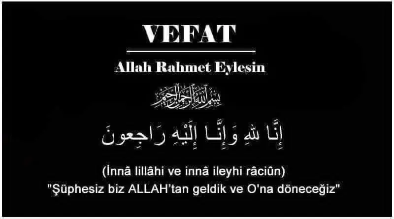 Feride Saki'nin vefatı duyuruldu