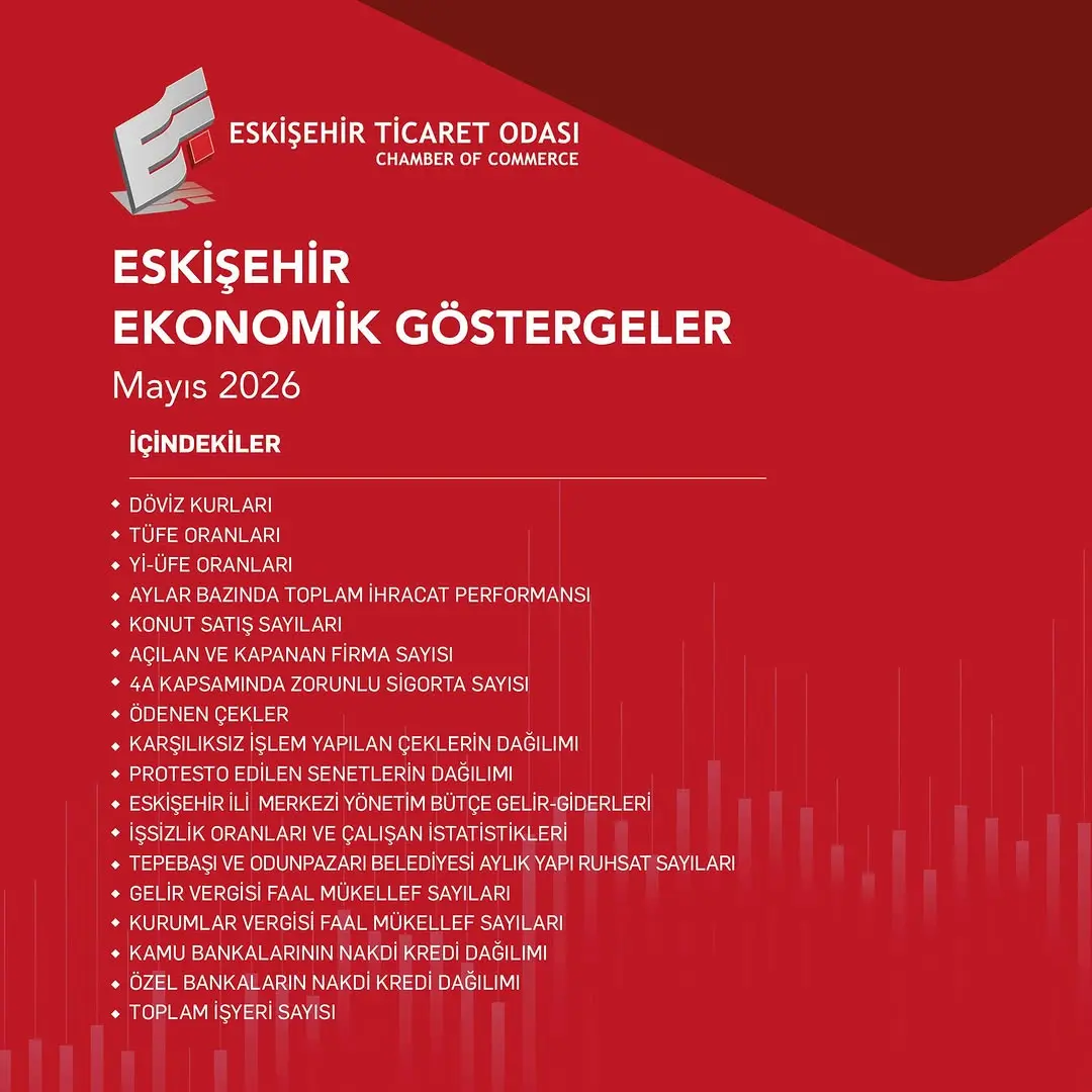 Eskişehir Ticaret Odası'ndan Ekonomik Göstergeler Raporu