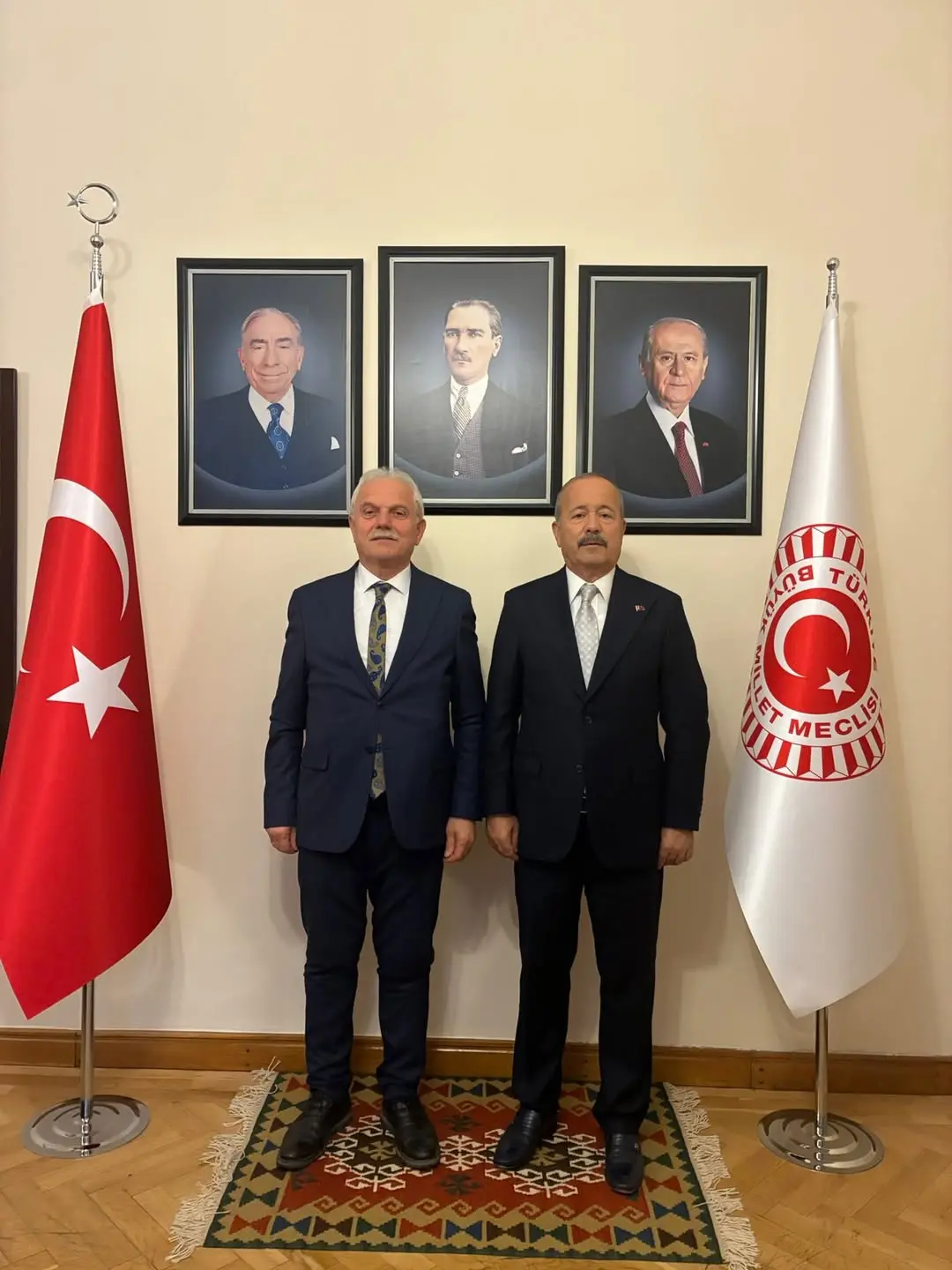 Milletvekili Nazım Elmas TBMM İdare Amirliğini Ziyaret Etti