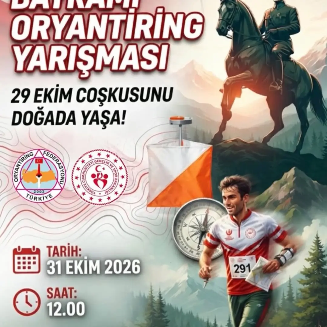31 Ekim Cumhuriyet Oryantiring Yarışması’na Davet