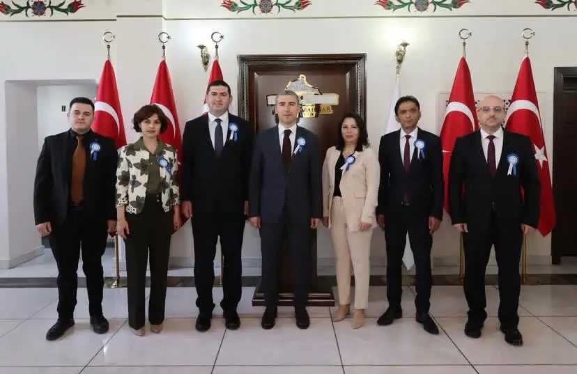Afyonkarahisar SGK İl Müdürlüğü Valiye Ziyarette Bulundu