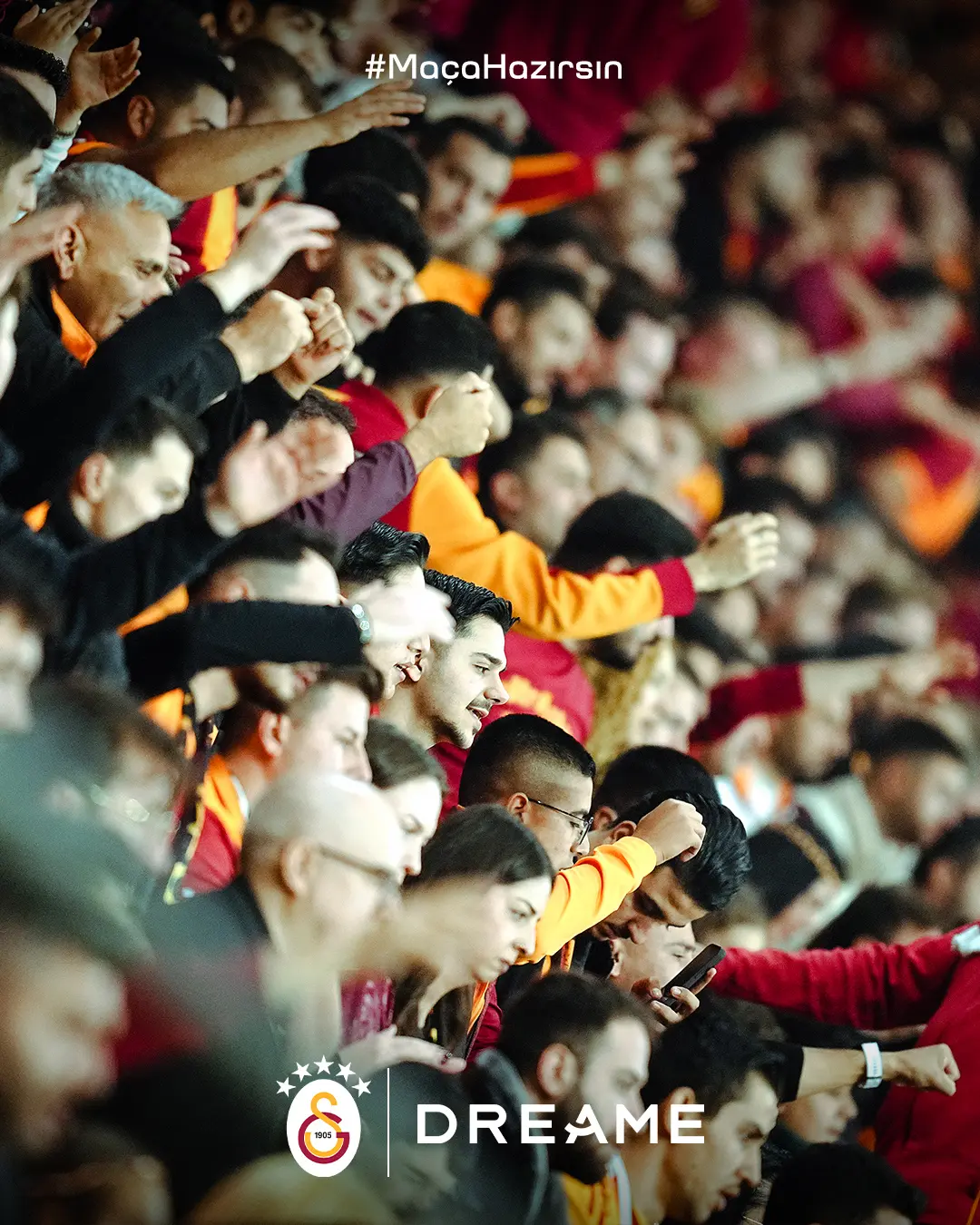Galatasaray Spor Kulübü Dreame İş Birliğiyle Taraftarları Maça Hazırlıyor