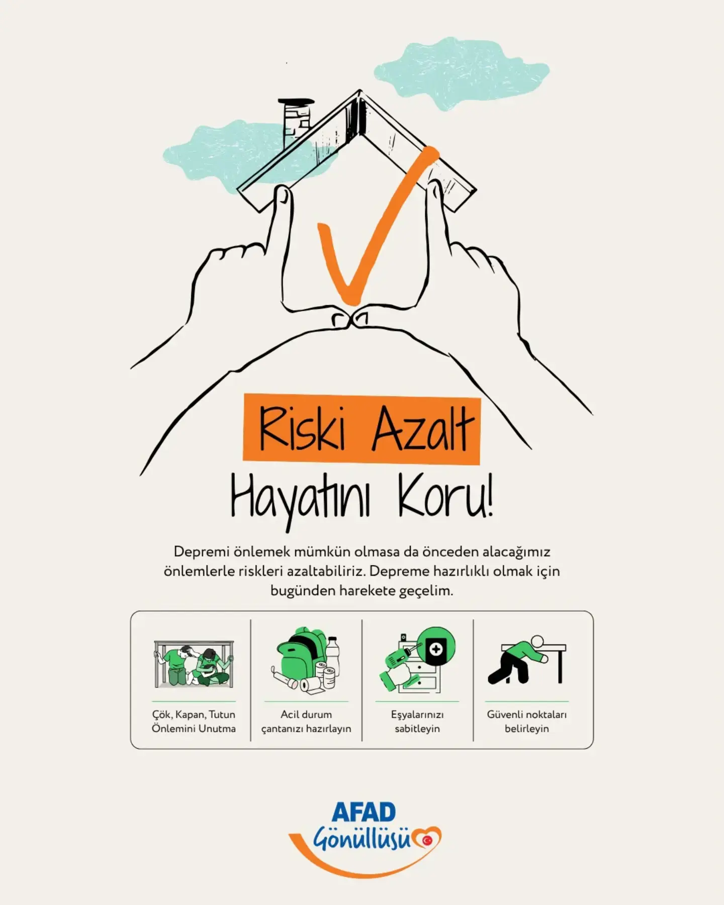 Afetlere Karşı Hazırlık Önerileri