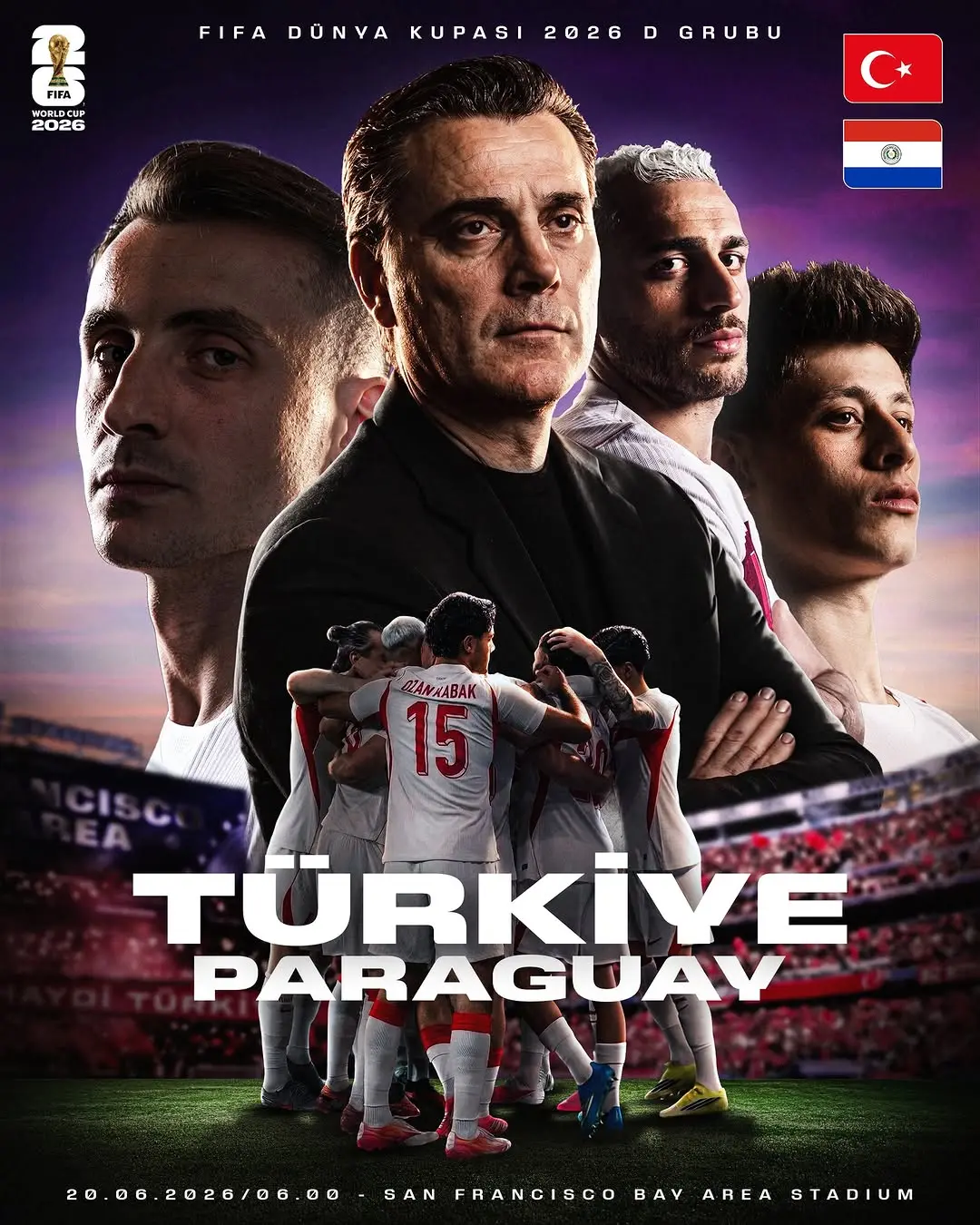 A Millî Takım Paraguay ile karşılaşıyor