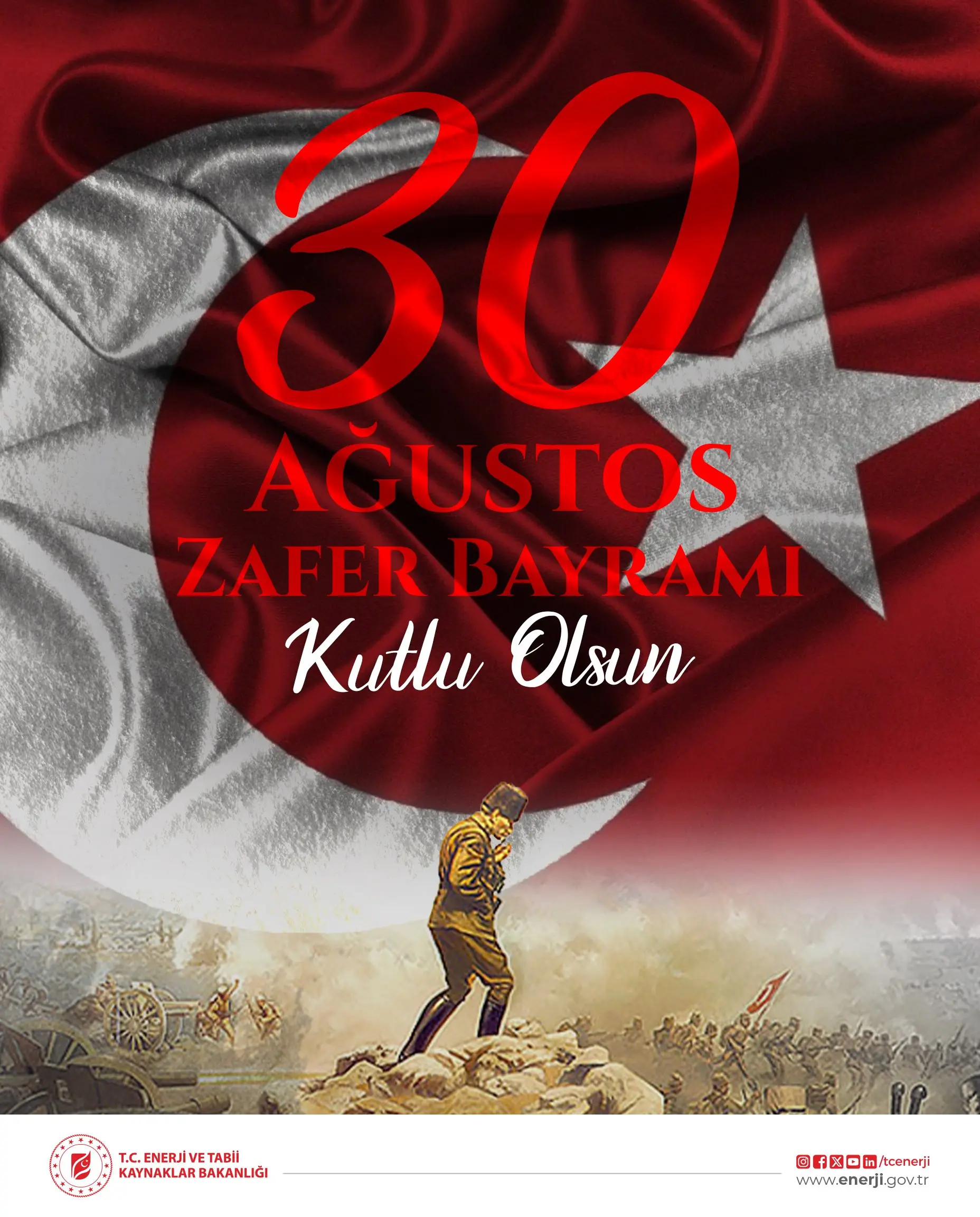 30 Ağustos Zafer Bayramı anma mesajı