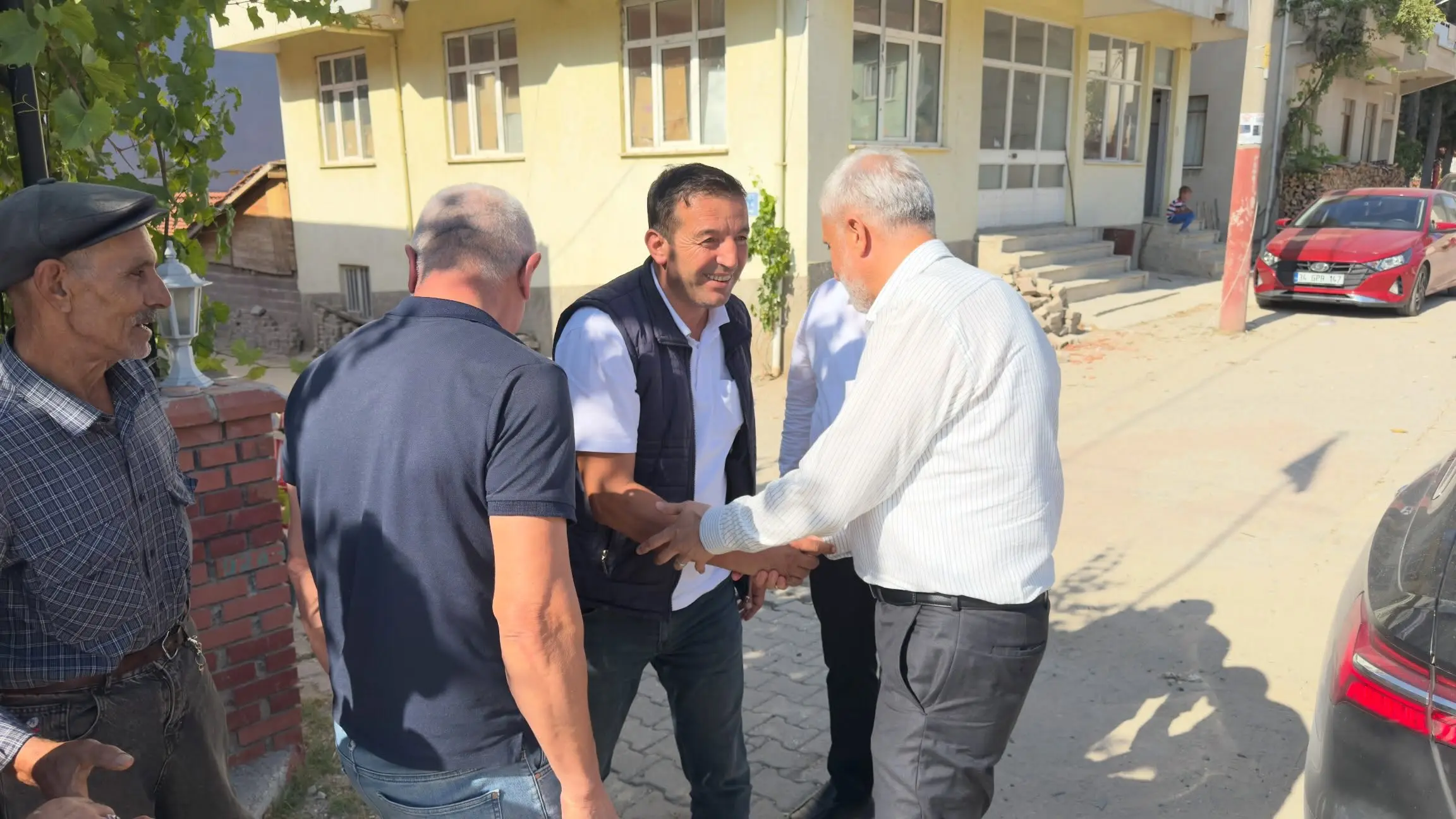 Kalkan Köyü'nde halkla buluşma gerçekleştirildi