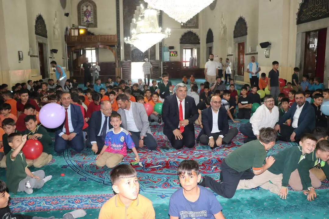 Cami Şenlikleri, çocukların katılımıyla başladı