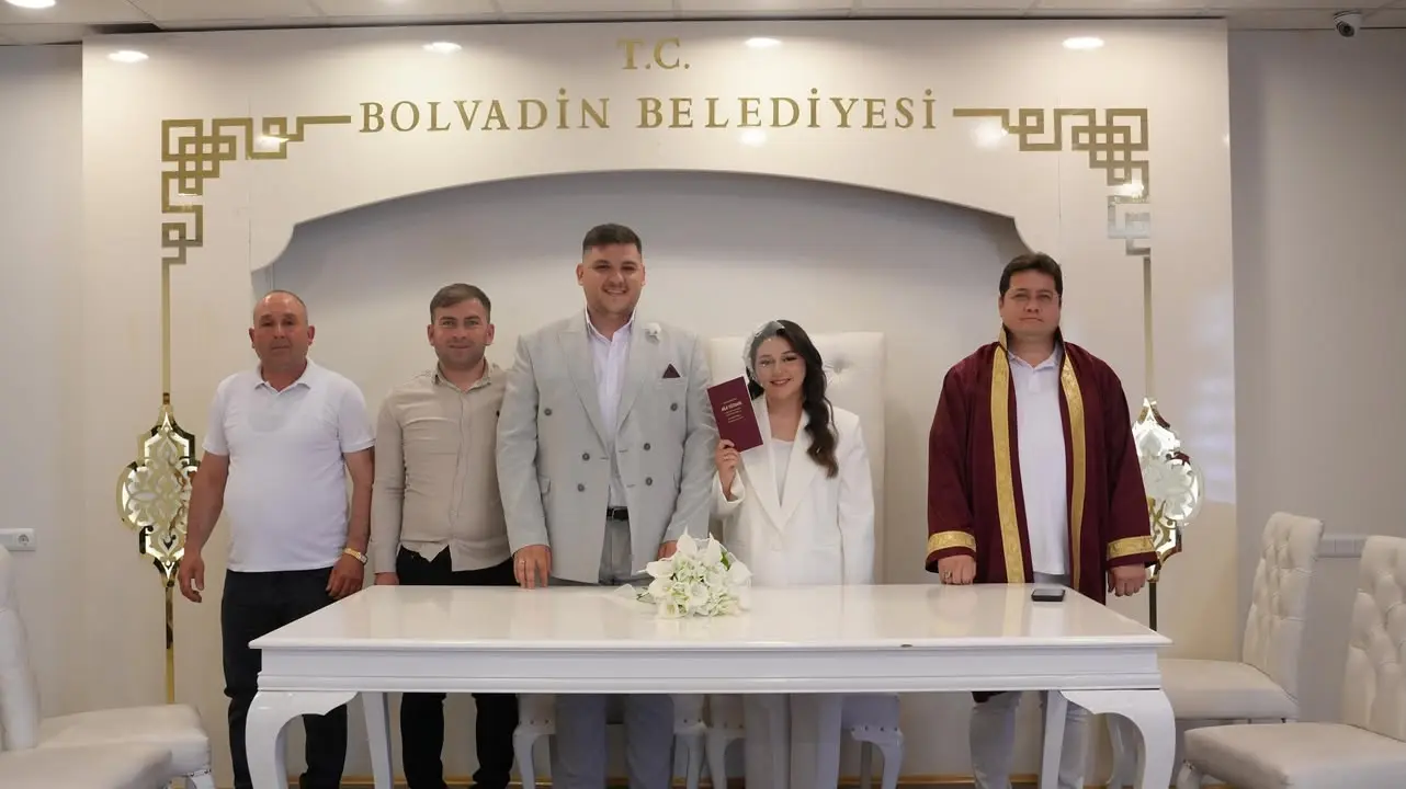 Bolvadin'de Nikah Töreni Gerçekleştirildi