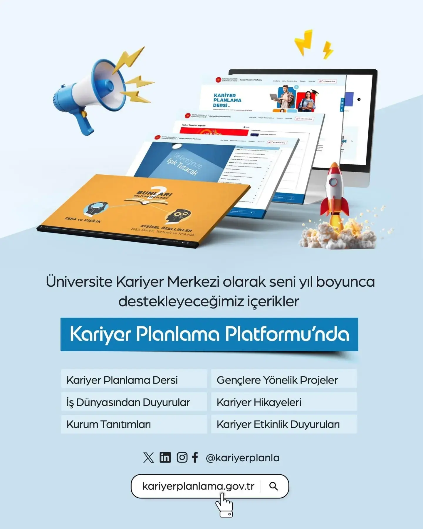 Uşak Üniversitesi Kariyer Platformu Yayında