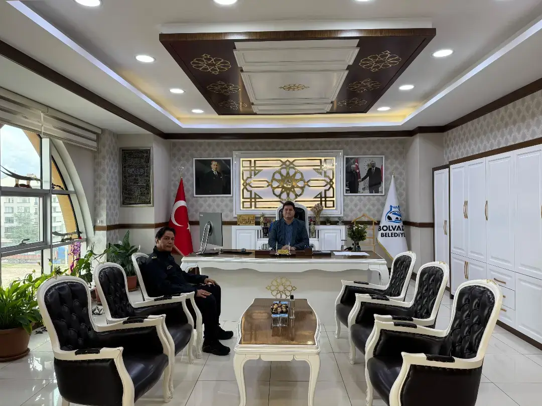Başkan Aynacı'ya Veda Ziyareti