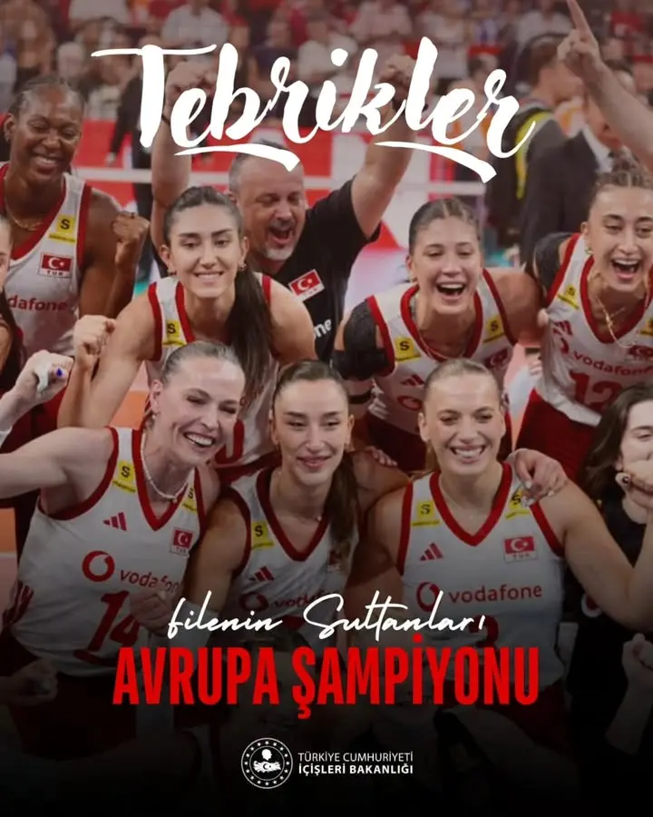 TÜRKİYE AVRUPA’NIN ZİRVESİNDE!🇹🇷 - A Millî Kadın Voleybol Takımı Avrupa Şampiyonu