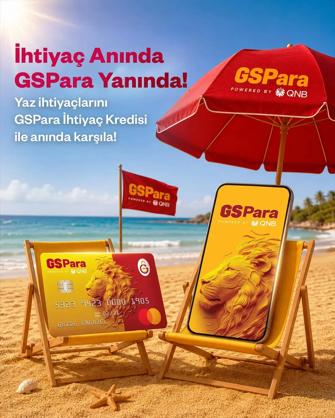 Galatasaray, GSPara ile yazın ihtiyaçlarınıza çözüm sunuyor