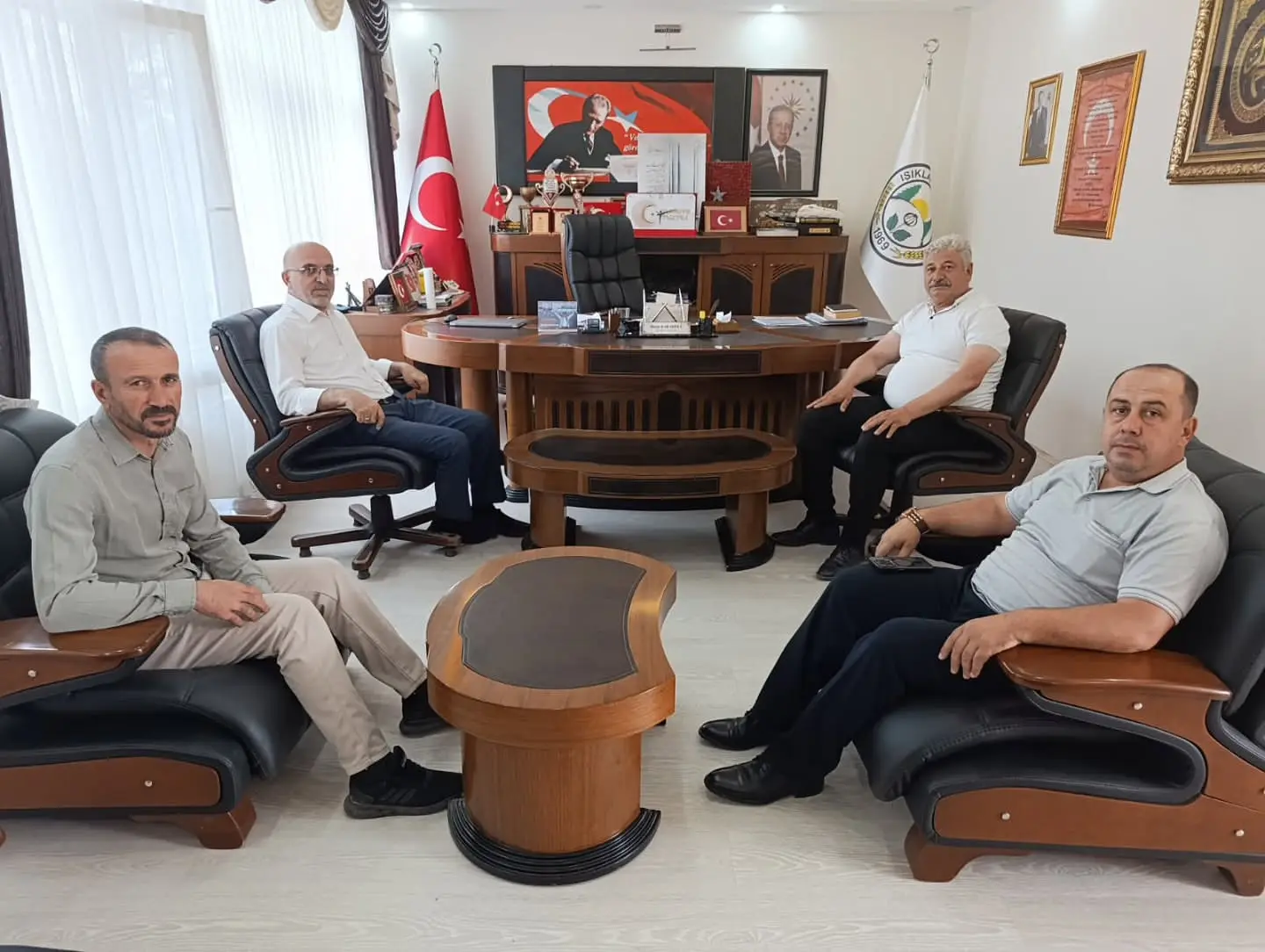 İl Müftüsü İmamoğlu, Belediye Başkanı'nı ziyaret etti