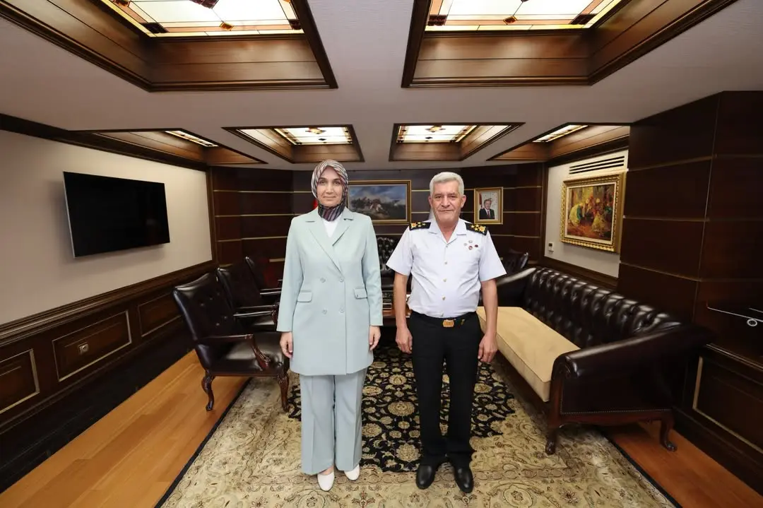 İçişleri Bakan Yardımcısı Doç. Dr. Kübra Güran Yiğitbaşı, Korgeneral Ünsal Bulut ile Bir Araya Geldi
