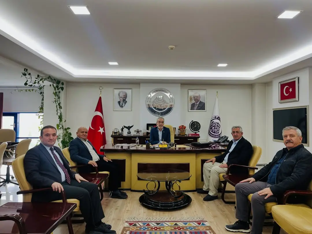 ESOB Yönetim Kurulu Üyeleri Afyonkarahisar Esnaf ve Sanatkarlar Odaları Birliği Başkanını Ziyaret Etti