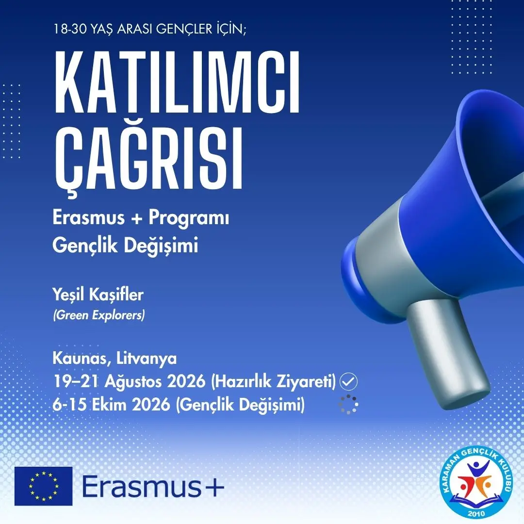 Erasmus+ Projesi için katılımcı çağrısı yapıldı