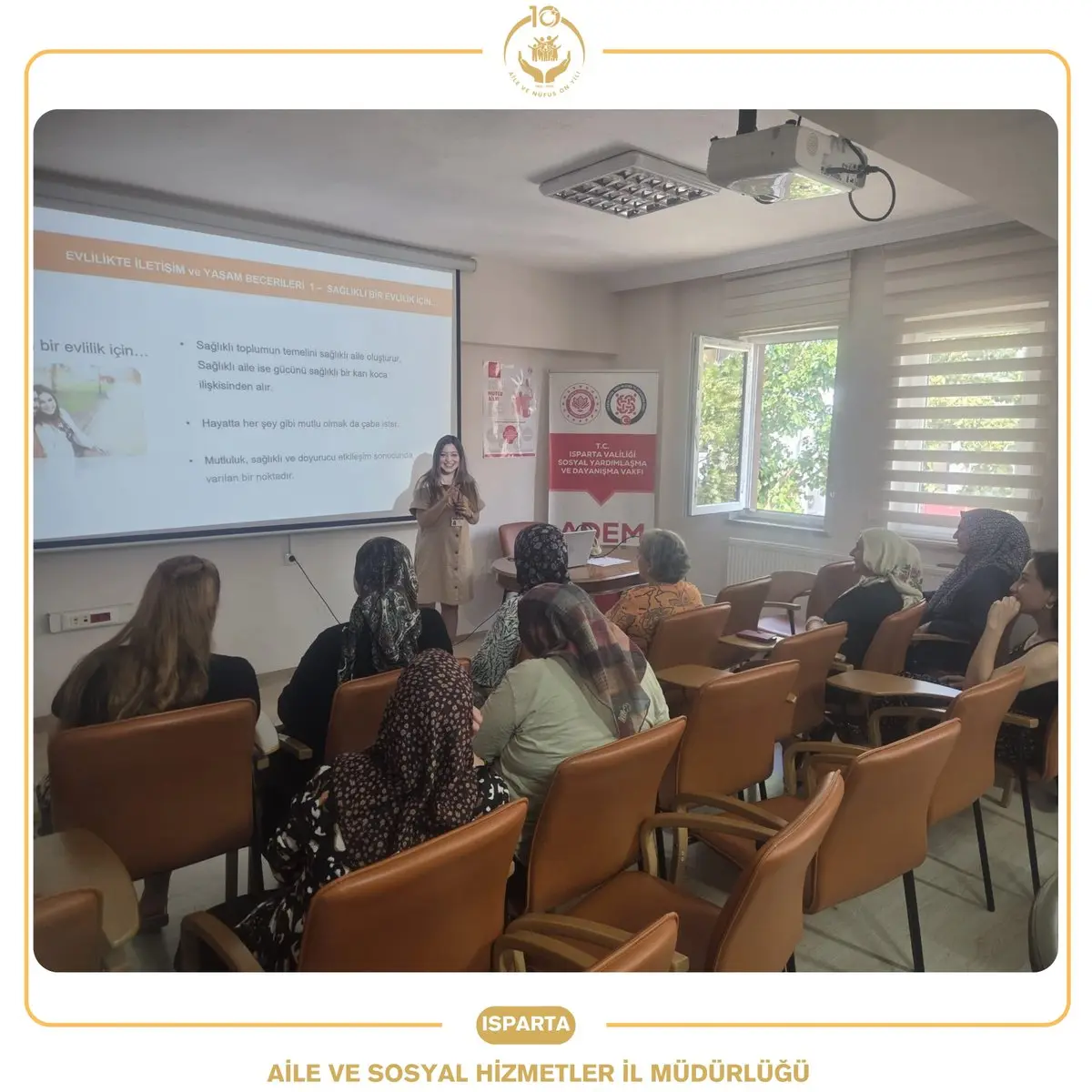 Isparta'da Evlilik Öncesi Eğitim Programı Düzenlendi