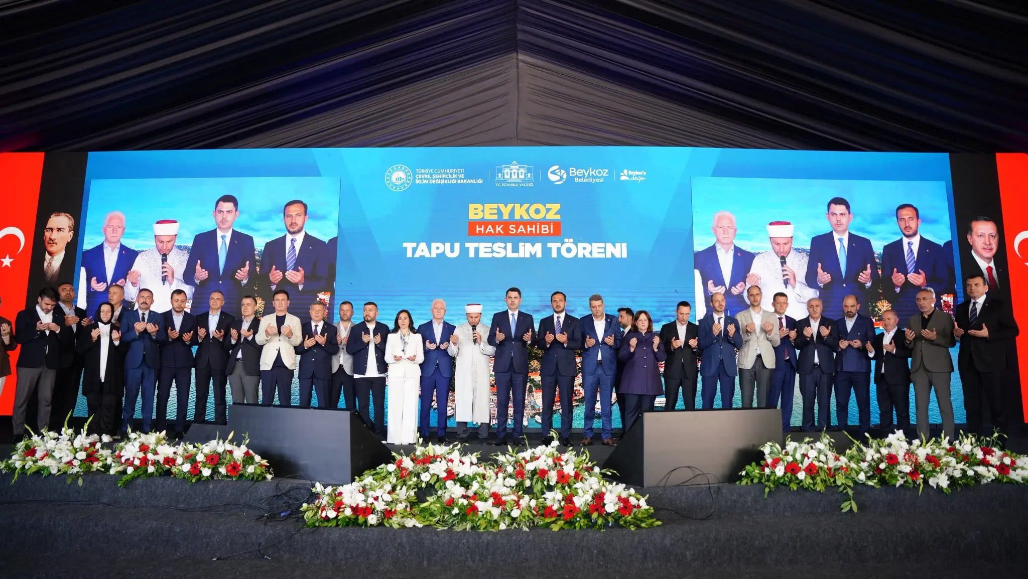 Beykoz'da tapu teslim töreni gerçekleştirildi