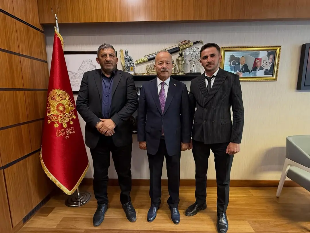 İhsaniye İlçe Yönetimi Gazi Meclisi'ni Ziyaret Etti