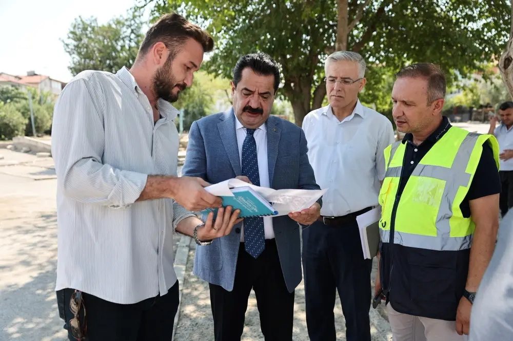 Pamukkale'de Başkan Ertemur Projeleri İnceledi
