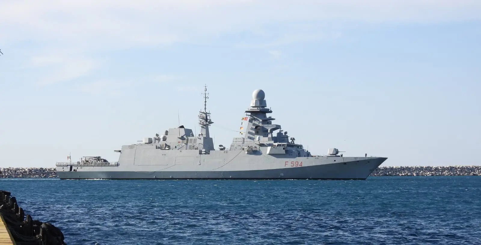 İtalyan Donanması Antalya'da Liman Ziyareti Gerçekleştirdi