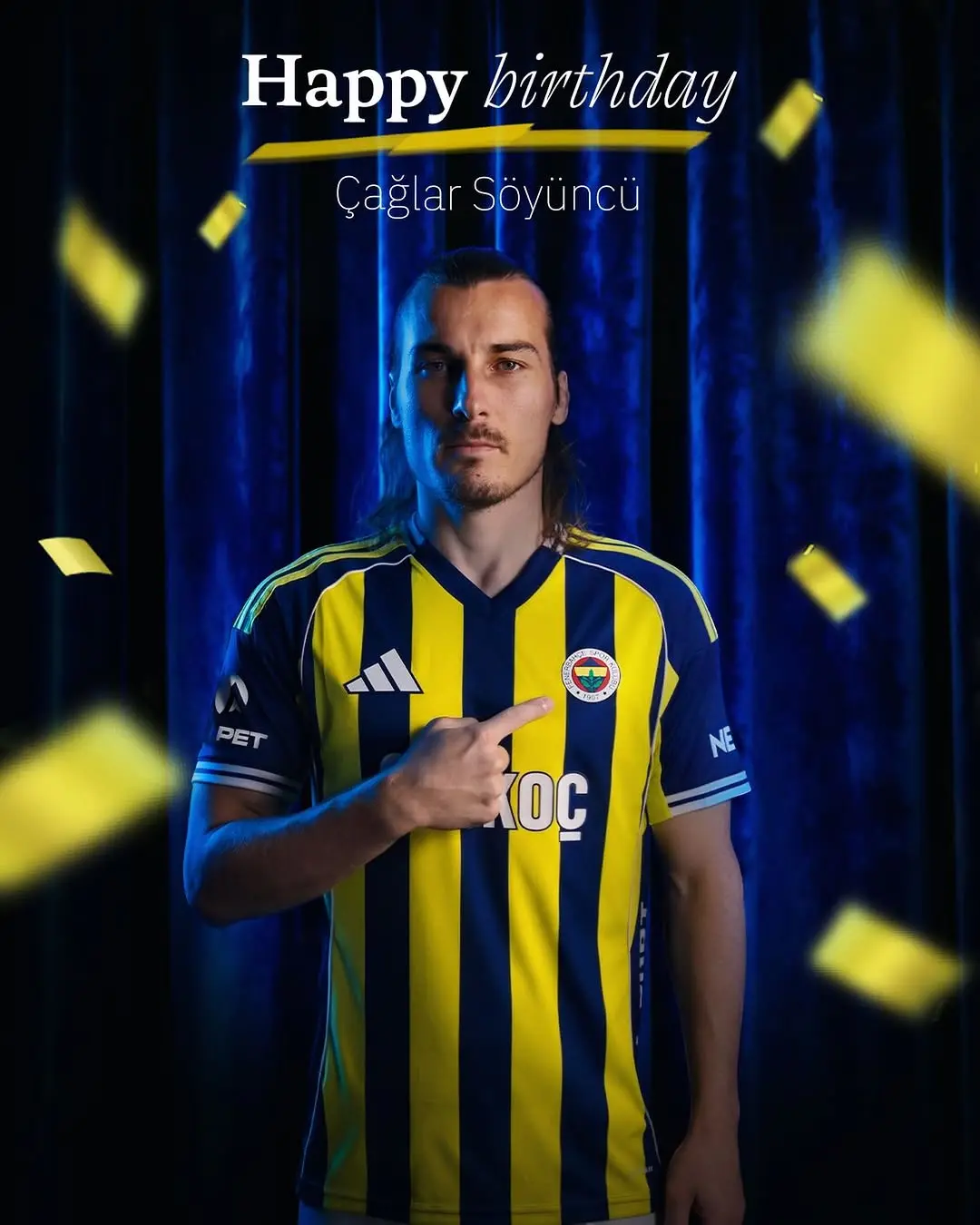 Fenerbahçe'den Çağlar Söyüncü'ye Doğum Günü Kutlaması